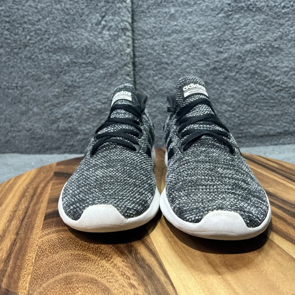 ADIDAS Mens Size 10 Gray‎ Lite Racer BYD Sport Sneaker Athletic Shoes NO INSOLES